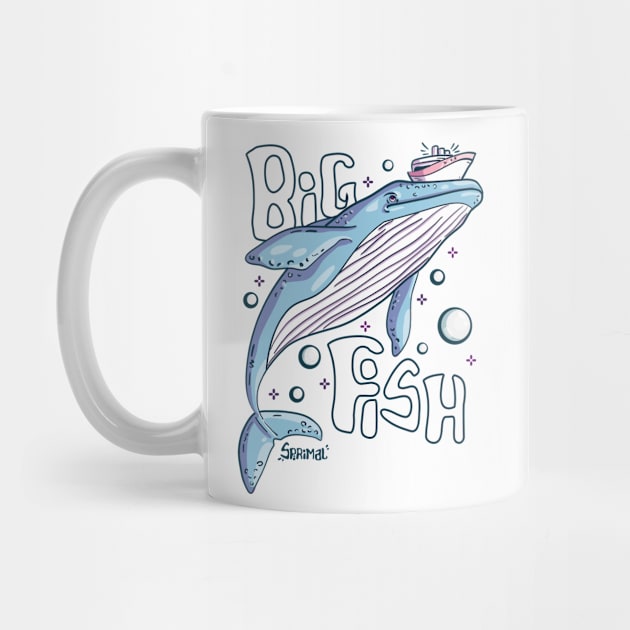 Big Fish metaphor Whale caught boat by SPIRIMAL